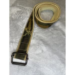 VTG American Eagle Belt - Camo Men's Size Large Canvas Cotton Grunge Tactical